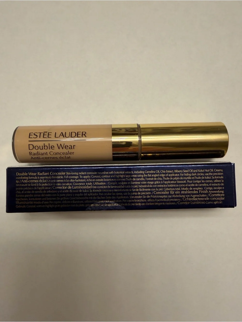 Estée Lauder Double Wear Radiant Concealer 1W Light Warm NIB